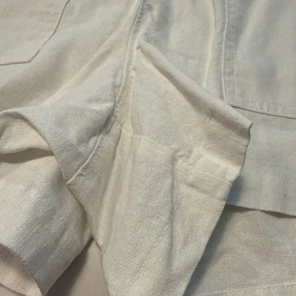 NEW Universal Thread Mid-Rise Linen Pull-On Shorts Size Large
